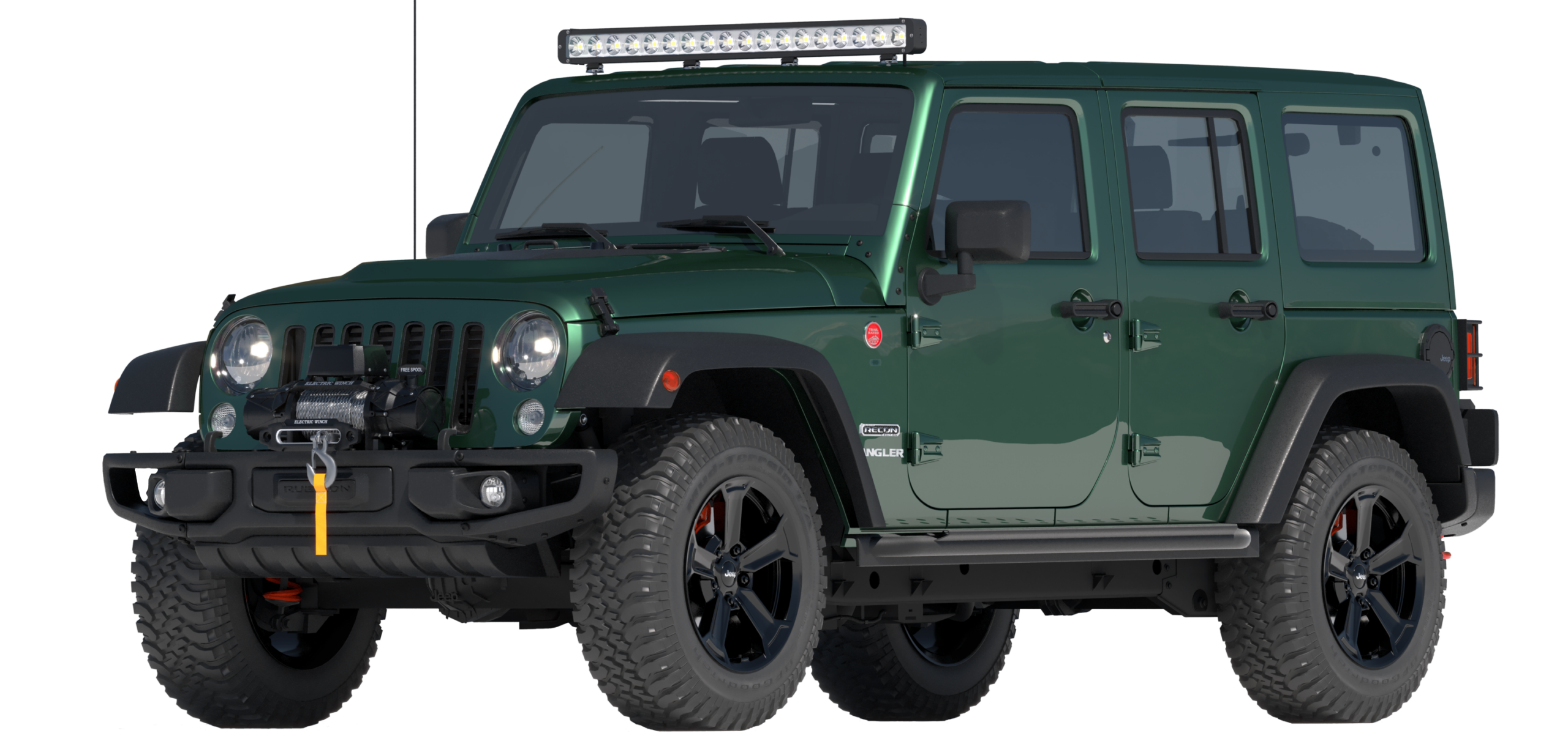 4x4 off road jeep wrangler